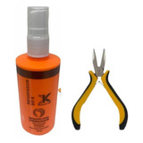 Kit Para Mega Hair Removedor K 100ml Alicate Promoo